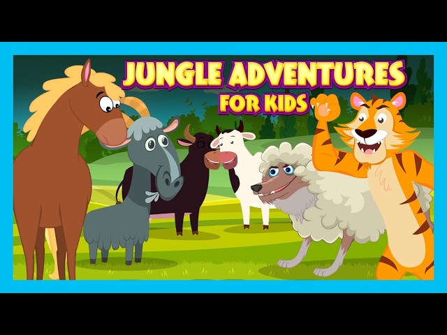 Jungle Adventures for Kids | Fun & Exciting Jungle Stories for Kids | Kids Hut