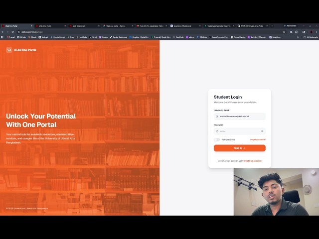 ULAB One Portal — Full-Stack University Management System (React, Node.js, MongoDB, Socket.io)