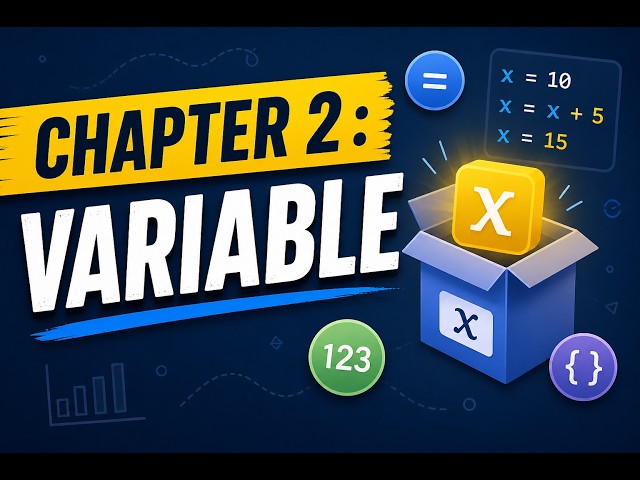 Chapter 2: Variable | Python for Beginners (Easy Explanation) 🚀Variable
