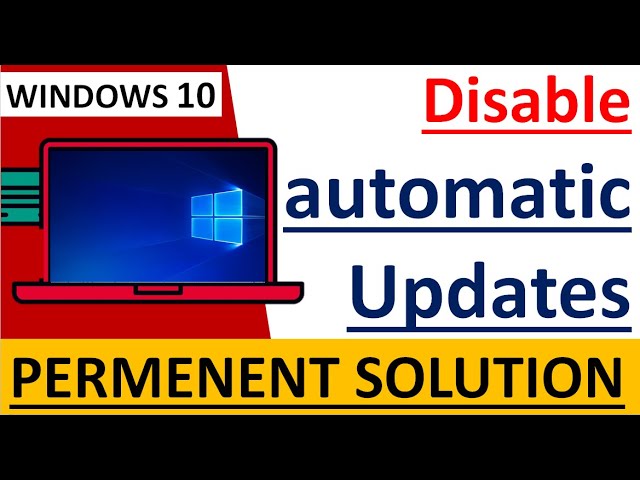 how to disable automatic updates on windows 10 permanently | 100% WORKING