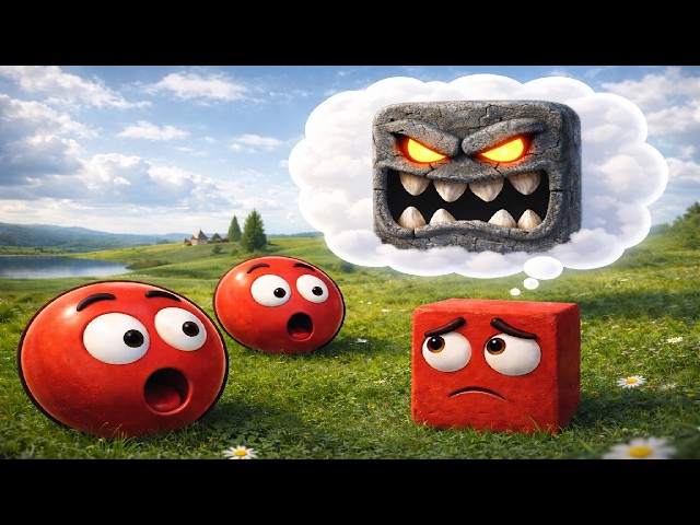 Red Ball 4 Realistic Ep. 1 | Green Hills + Final Boss (ORIGINAL 2025)