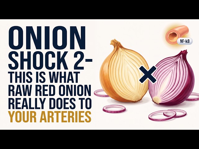 Onion Shock 2: This Is What Raw Red Onion REALLY Does To Your Arteries