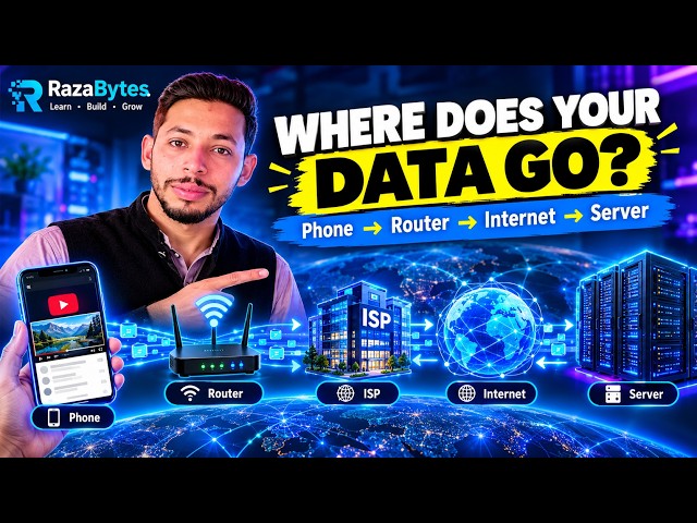 Where Does Your Data Go? Wi-Fi to YouTube Server Explained