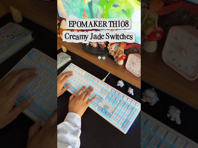 EPOMAKER TH108 🪽🦋 #epomaker #epomakerkeyboard #mechanicalkeyboard