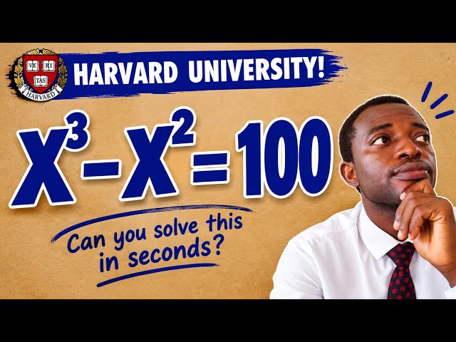Only 1% Got This Math Olympiad Problem | Can you solve this?