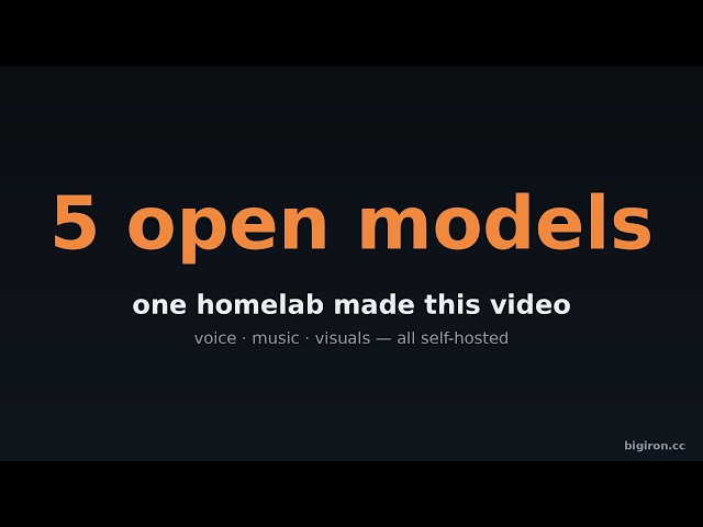 How I Make This Entire Channel with Self-Hosted AI