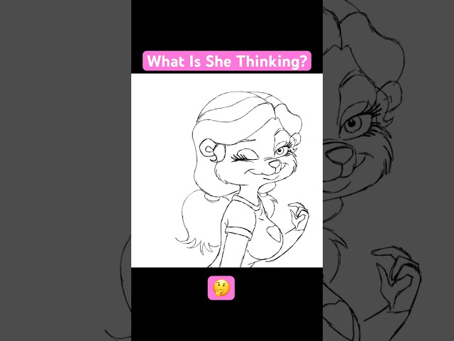 You'll LOVE HOW SHE LAUGHS #traditionalanimation #animation #animated