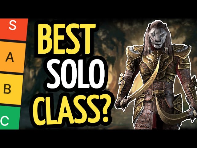 My UPDATED Solo Tier List For ESO in 2025! (Your Class PROBABLY Changed Ranks)