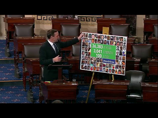 Murphy Joins Colleagues in Calling on Senate Republicans to Act on Gun Violence