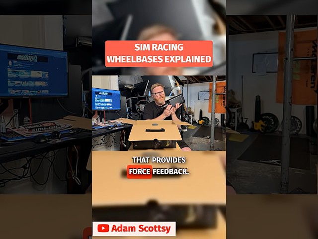 Sim Racing Wheelbases Explained #shorts