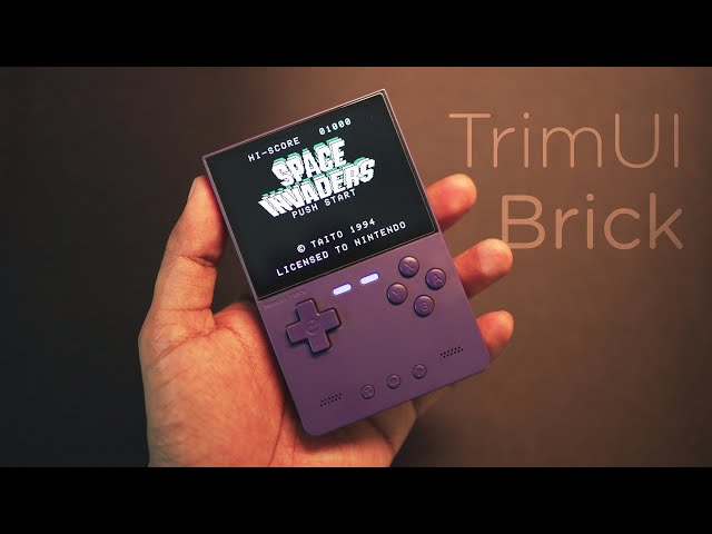 TrimUI Brick Retro Handheld Game Console Review [Bangla]