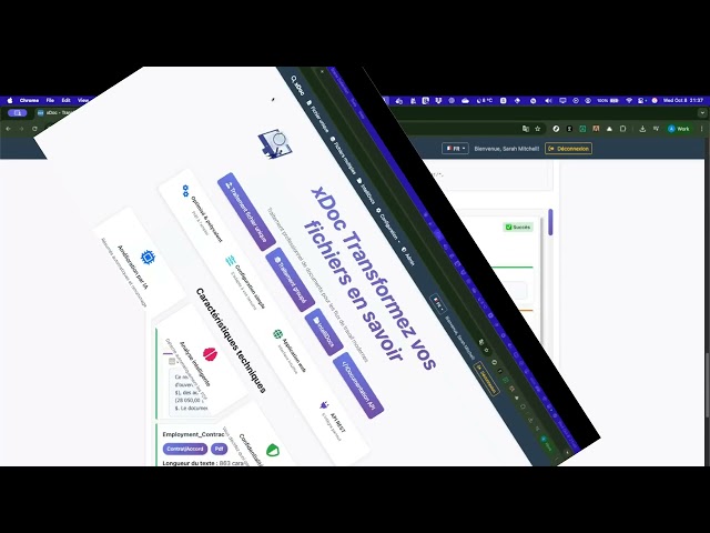 X Doc : Traitement intelligent de documents confidentiels
