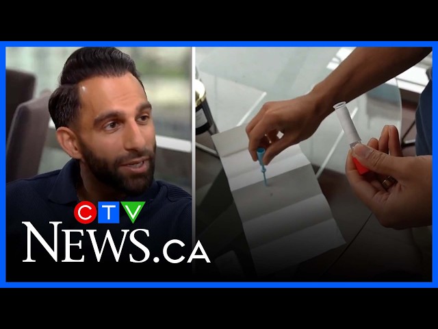 Canadian develops at-home cancer-screening test after doctors said he was too young to get tested