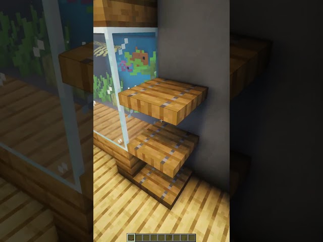 Minecraft Small Fish Tank 😮 #minecraft