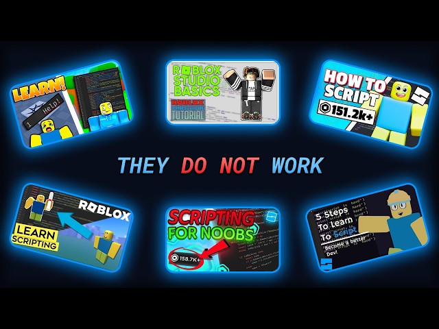 Why Roblox Tutorials Don't Work