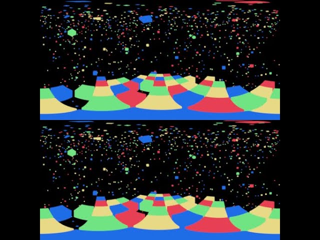 360 VR Cube Falling Test
