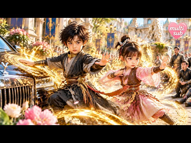 Two 6yo Martial Arts Twins Punch 99 Villains Flying & Save An Old Man—Masters Are Stunned!