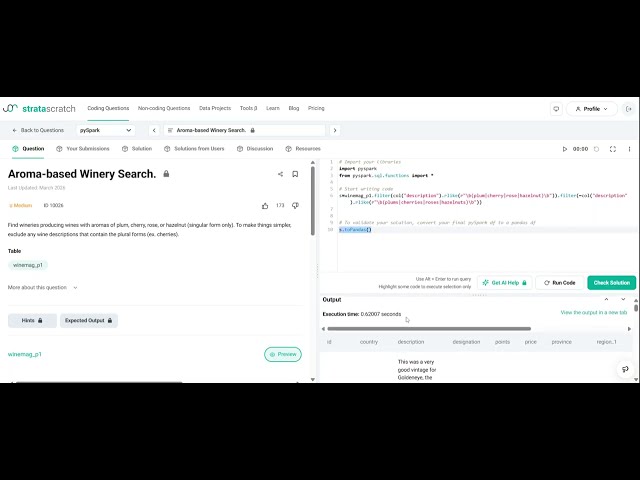 pyspark interview question