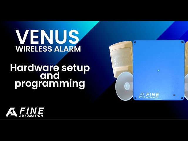 VENUS Hardware setup and programming - Fine Automation