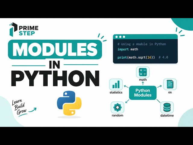 Modules, Packages & Libraries in Python Explained | Modular Programming Paradigm