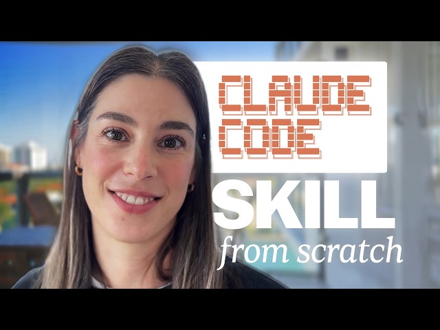 Building a custom Claude Code Skill from scratch