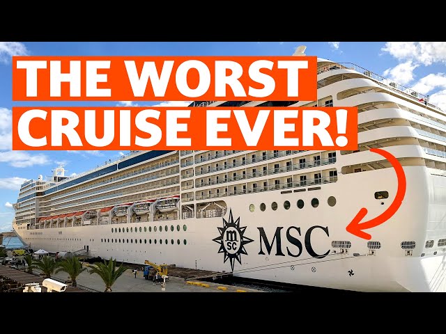 This Cruise was a DISASTER