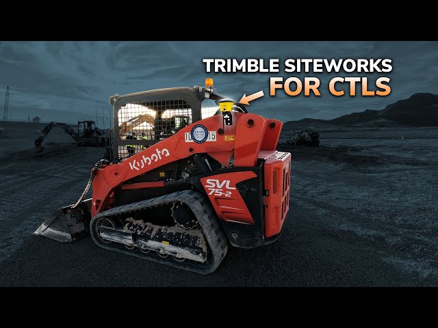 A Closer Look: Trimble Siteworks Machine Guidance for CTLs
