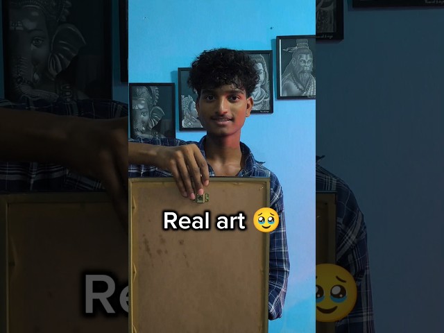 Real art 🥹 ganpati bappa ll
