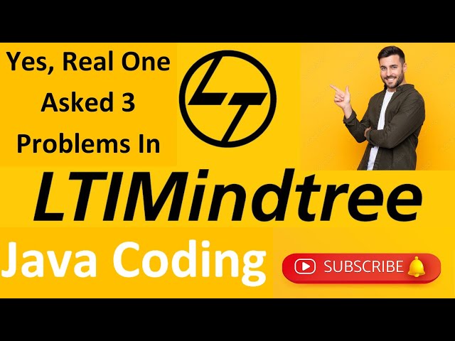 LTIMindtree Java Coding Interview Questions - Day 14