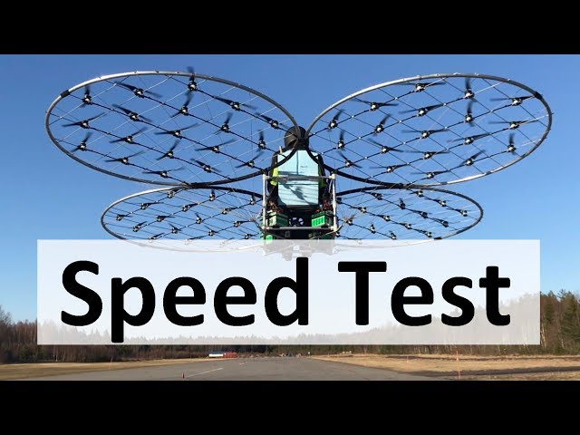 chAIR episode 32 -Maximum Practical Speed TEST! Manned drone quadcopter