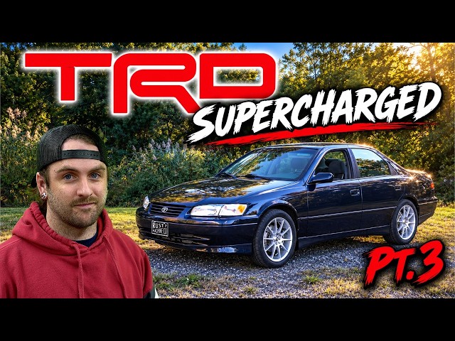 The Rarest Toyota Camry? Completing My TRD Supercharged Build