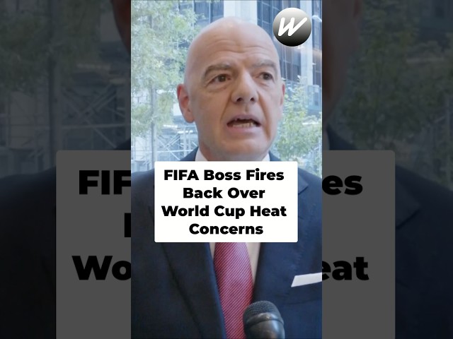FIFA Boss: Hydration Breaks Are Not About The Money!! #shorts