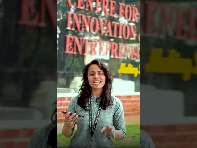 Our CIE Student Ms. Yashashri's Journey at MLRIT # best engineering college