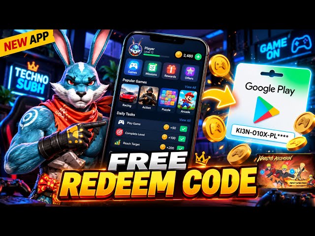 FREE REDEEM CODE FROM NEW APP | 800 GOOGLE PLAY REDEEM CODE😍| HOW TO GET PLAY STORE REDEEM CODES🥳