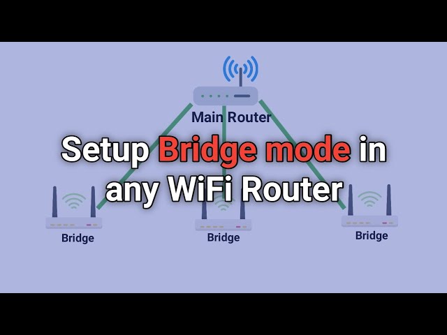 How to Setup Bridge Mode in Any WiFi Router | WiFi Router Bridge Mode | Pro Tutorials BD