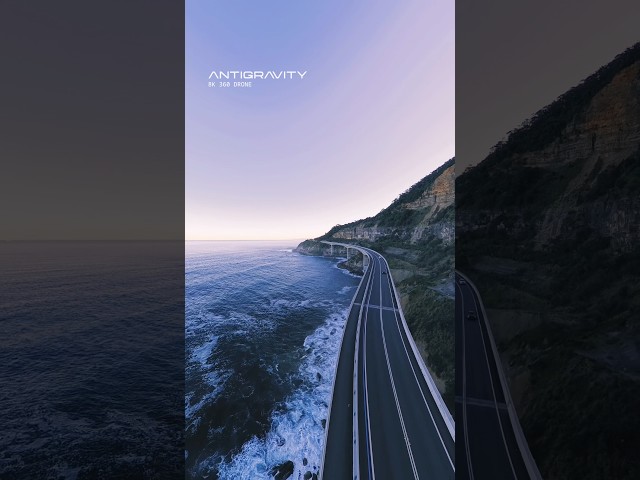 Can’t say no to seaside blue hours 🌊🏍️ | Antigravity A1