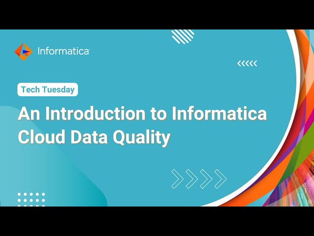 An Introduction to Informatica Cloud Data Quality