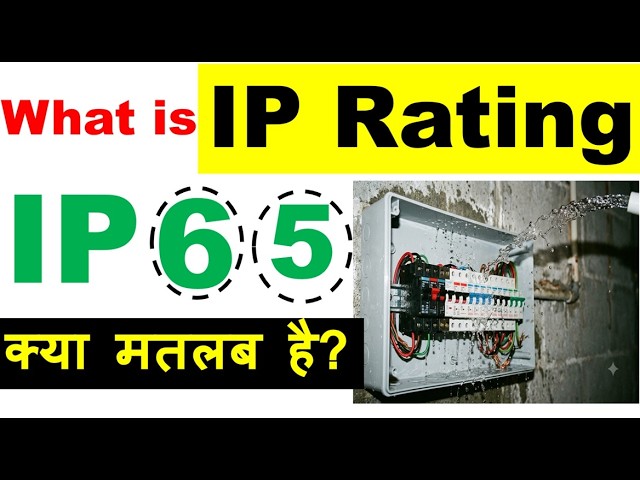 IP65 vs IP67 vs IP68, "Is IP65 waterproof?", "IP rating chart explained", "What does IP67 mean?"