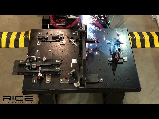 Auto Arc Dual Side Robotic Weld Cell