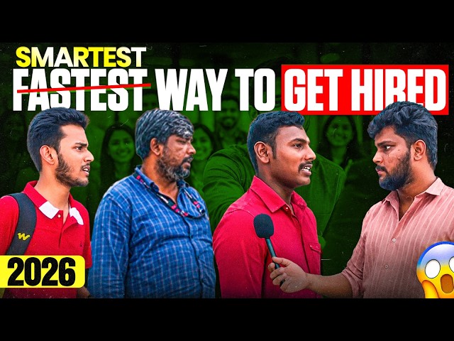 Career Advice Every IT Fresher Needs in 2026 😱 | Shocking | Sholinganallur IT Park📍 Public review🎤
