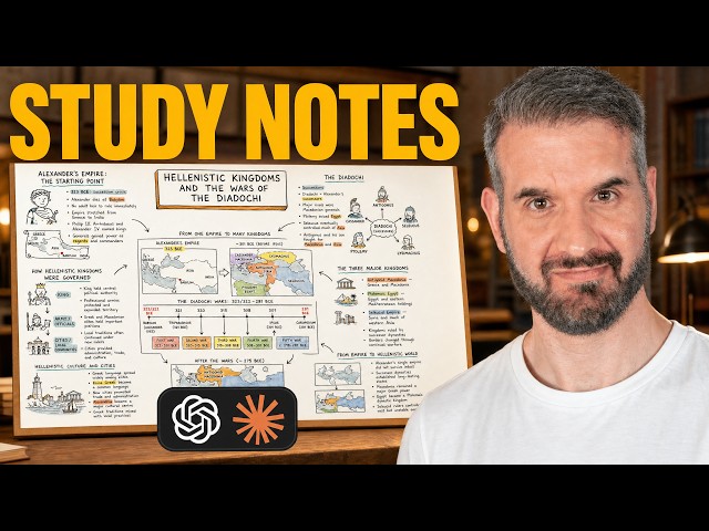 How I Make Accurate Study Notes With ChatGPT & Claude in 2 mins