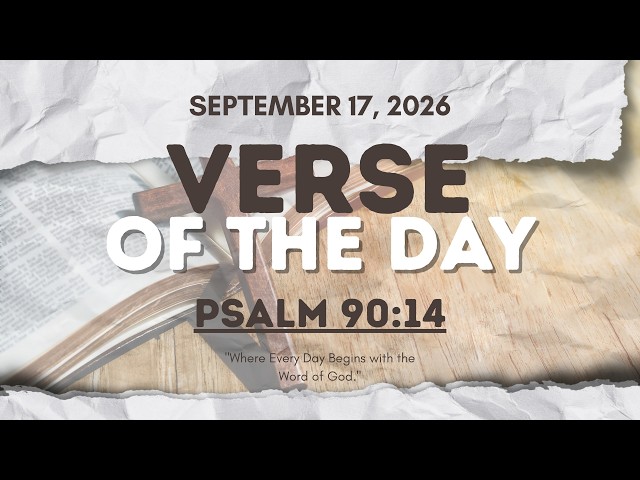 Verse of the Day | Titus 3:5–7 [September 17, 2026]