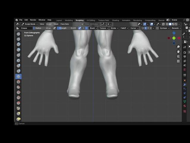 🔴 LIVE | Sculpting in Blender Every Day