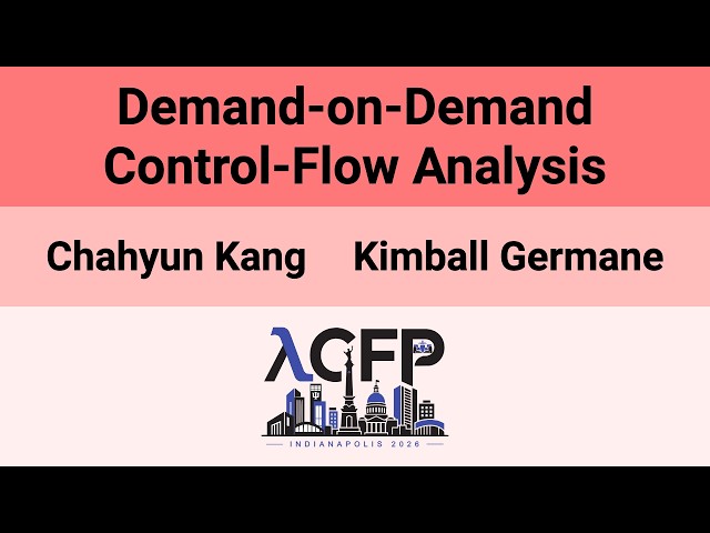 [ICFP'26] Demand-on-Demand Control-Flow Analysis
