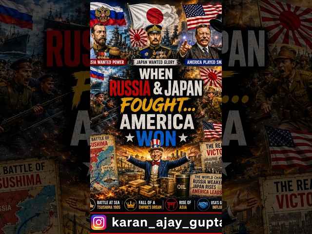 When Russia & Japan Fought… America Won