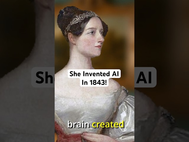 The Housewife Who Invented AI...in 1843!
