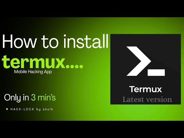 HOW TO INSTALL TERMUX | IN 3 MIN | LATTEST VERSION | MOBILE HACKING APP | V1