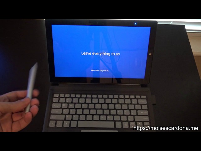 Unboxing, overview and setting up the CHUWI UBook tablet/laptop/notebook