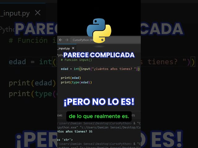 Esta línea de Python se ve más complicada de lo que es! #Shorts
