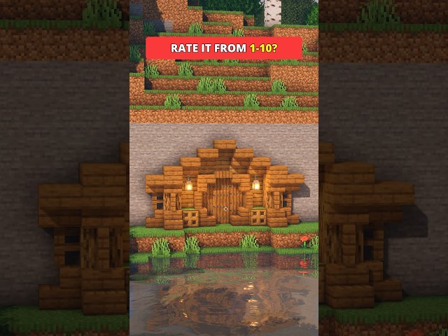 Minecraft Mountain House #minecraft